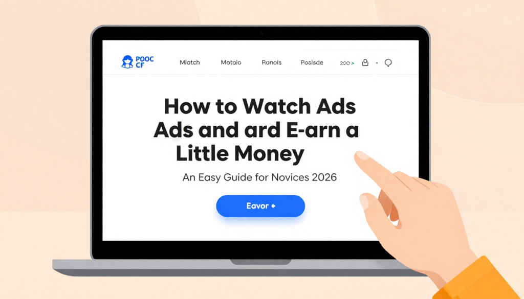 How to Watch Ads and Earn a Little Money | An Easy Guide for Novices 2026