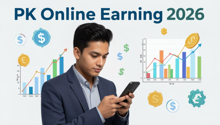 PK Online Earning 2026: Best Ways to Earn Money Online in Pakistan