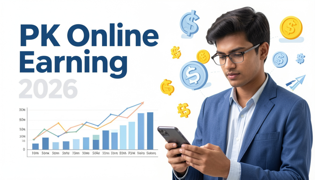 PK Online Earning 2026: Best Ways to Earn Money Online in Pakistan