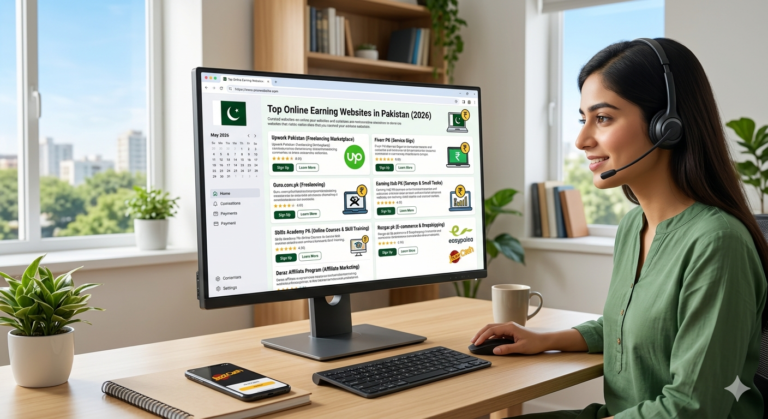11 Best Online Earning Websites in Pakistan 2026