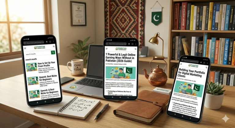 7 Powerful & Legit Online Earning Ways Without Investment in Pakistan (2026 Guide)